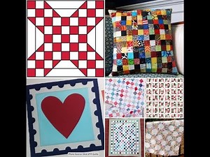 Free Postage Stamp Quilt Patterns: From Pillows to Full-Size Quilts