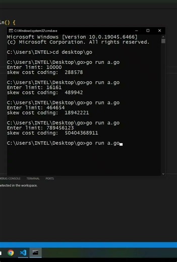 go | Euler project 'skew cost coding' | CodeLearning