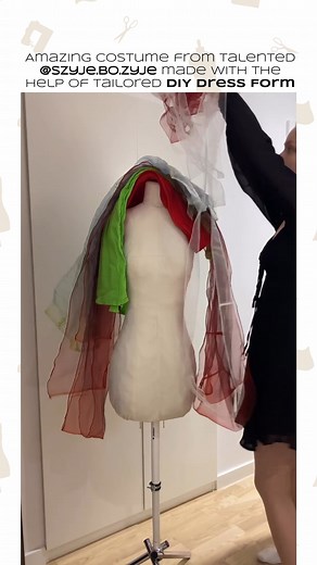 🤩 Discover the magic of easily creating beautiful outfits using our customizable, pinnable DIY Mannequin! Tailored perfectly to your measurements, our Dress Form sewing patterns come with foolproof, step-by-step instructions for swift and seamless sewing. Big thanks to @szyje.bo.zyje ❤️ for the amazing video! https://patterns.bootstrapfashion.com/diy-dress-form-sewing-pattern.html Join our lively sewing community now. Tap the link👆 to get your unique dress form and start crafting your dream ou