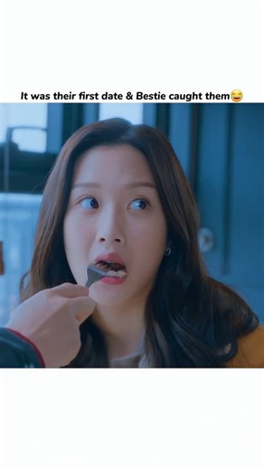 It was their first date & bestie caught them😂 | True Beauty Romantic Scene #shortsfeed #fy