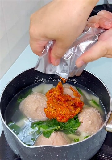 Bakso Cimood @Maudy enakk bangettt 🥰 #cimoodmaudy