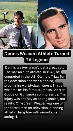 Dennis Weaver: Athlete Turned TV Legend