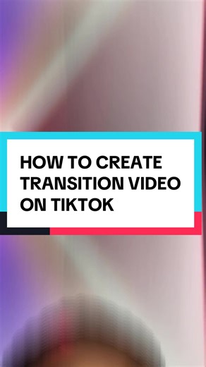 How to create transition videos on TikTok #tiktoktutorial #tiktoktips #transitiontutorial #newontiktok #jesizobaa