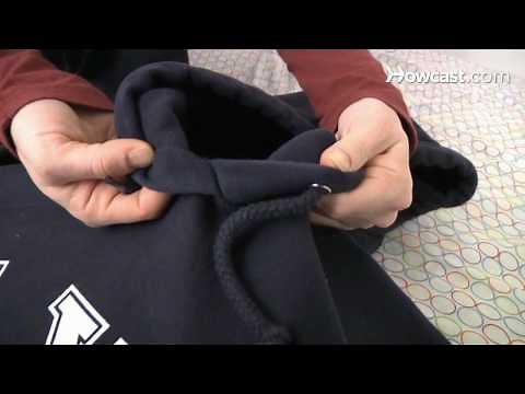 How to Cut a Hooded Sweatshirt