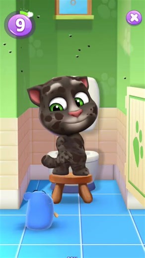 Tom in washroom #roblox #talkingtom #funnymemes #shortsfeed #shorts