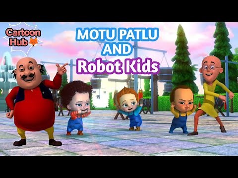 Motu Patlu and Robot Kids || Motu Patlu movie story with English subtitles || Motu Patlu Cartoons.