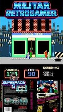 👊🔥 Pelea callejera pura en 8 bits con Urban Champion 🧱💥#viral #shorts #short #fyp #retro #nes #omg