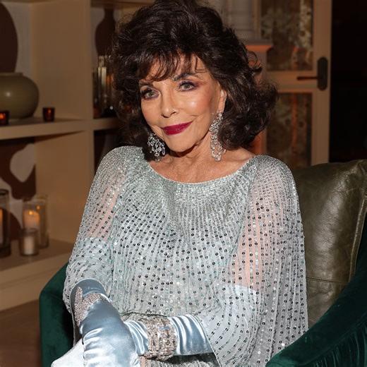 Joan Collins, 92, Shares Stunning Swimsuit Photo From St. Tropez Vacation