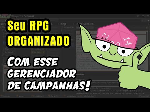 Organization tool for RPG masters - Goblin's Notebook