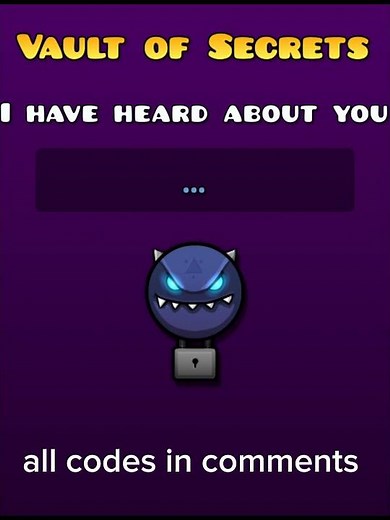 all codes for the vault of secrets