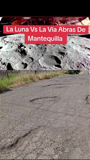 #Vinces #LosRíos #Ecuador La Luna Vs La Vía Abras De Mantequilla