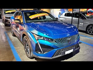 PEUGEOT 408 GT Plug-in Hybrid 2025 - visual REVIEW (225 HP, 40-mile range)