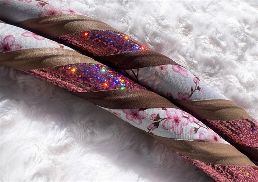 Cherry Blossom Hula Hoop - Polypro, HDPE, Beginner, Advanced, or Weighted - Etsy