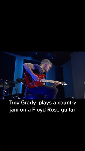 Troy Grady plays a country jam on a Floyd Rose guitar #FloydRose #guitar #floydrosebridge #floydrosetremolo #floydroseguitars #fender #guitar