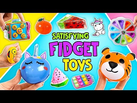 Unicorn Squishies & Nano Tape || DIY Satisfying Stress-Buster! 🦄