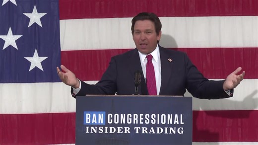 Florida Gov. Ron DeSantis holds a press conference at the US Coast Guard Air Station in Clearwater. | First Coast News