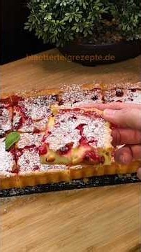 JEDER wird nach diesem Rezept betteln! 🍇🥧 Dieser Johannisbeer-Käsekuchen macht SÜCHTIG!