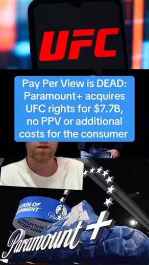 1.1M views · 6.4K reactions | The days of UFC PPVs are over after Paramount+ acquired the rights to live events for $7.7B PHX Energy | Barstool Sports | Facebook