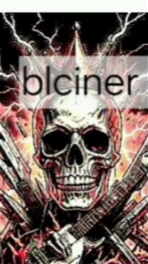 skull in the strobe light- blciner666