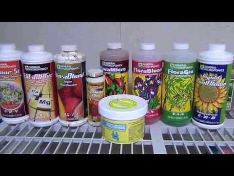 The Captain's General Hydroponics Nutrient Recipe