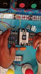 Magnetic contactor working system. #youtubeshorts #electrical #technology #tech
