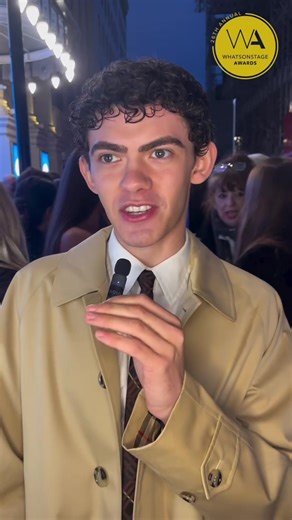 Joe Locke interviewed by WhatsOnStage💙 . . . #joelocke #whatsonstageawards #josephwilliamlocke