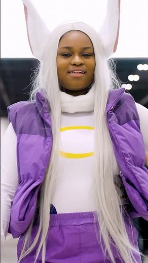 Mirko Pulls Up With Attitude 🐰💥 MY HERO ACADEMIA COSPLAY #shorts