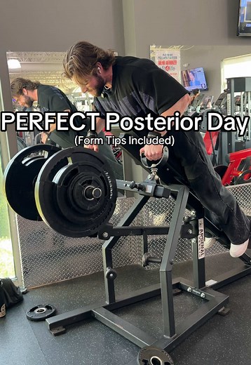 Perfect Posterior Workout: Back, Biceps, Hamstrings