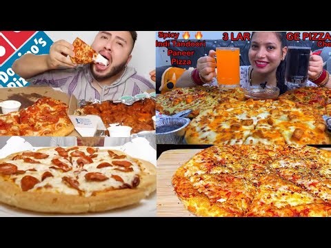 Pizza🍕| Challenges | ASMR | Mukbang | best bites | @EatwithNehaA @FoodieJD @stevensushi @BenDeen1