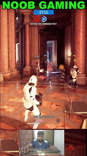 Heavy Clone Trooper vs Droid Legion: Noob’s Last Stand /Star Wars: Battlefront 2 GAMEPLAY #starwars