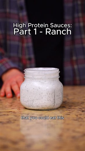 Sean Fontaine on Instagram: "Protein Ranch Recipe 👇🏻 Want more sauces like this? Get 30 high-protein sauces + 11 sides in my recipe e-book at the 🔗 in my bio! 👉🏻 @fontyfitness Full Jar Macros: 340 Calories | 29gP | 17g | 18gF Per 2 tbsp: 29 Calories | 3gP | 2gC | 1gF Ingredients: 1¼ cups (280g) fat-free Greek yogurt 5 tbsp (75g) light mayo 1 tbsp (15g) lemon juice 1 tsp fresh or dried dill (minced) 1 tsp fresh or dried parsley (minced) 1 tsp fresh or dried chives (minced) ¼ tsp garlic powde