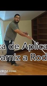 📌 Técnica de Aplicación de Barniz a Rodillo | ✅ Parquets El Drago