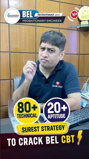 BEL Surest Strategy to crack CBT Probationary Engineer 2025
