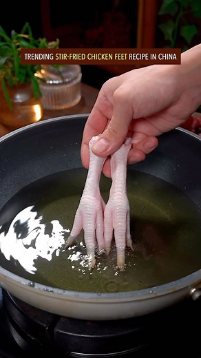 Wayne Shen | Trending stir-fried chicken feet recipe in China. Do you have the guts to try? #healthyrecipes #cooking #chinesefood #chickenrecipes... | Instagram