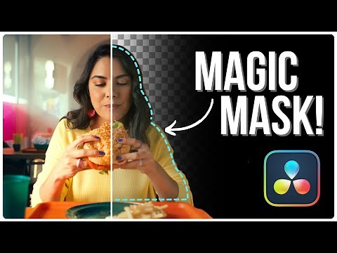 Use MAGIC MASK like a PRO in Davinci Resolve! | EASY Tutorial!