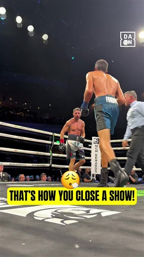 THE TOWERING INFERNO CLOSES THE SHOW WITH A BANG 🔥 #TheFight | #FundoraHadribeaj 🤳