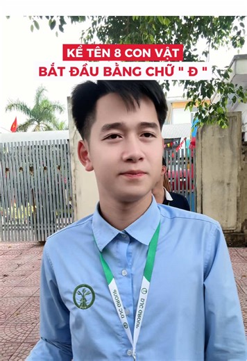 kể tên 8 con vật bắt đầu bằng