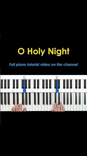 O Holy Night piano arrangement