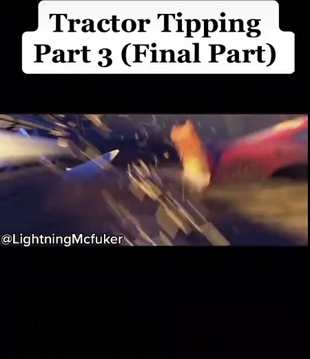 Tractor Tipping Scene #cars #carsmovie #lightningmcqueen #mater #matercars #frank #tractor #tractortipping #funny #moviescene #fyp #xyzbca