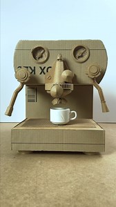 66K views · 120 reactions | How cool is this? A coffee machine made entirely from Amazon boxes! ☕️ | Amazon.co.uk | Facebook