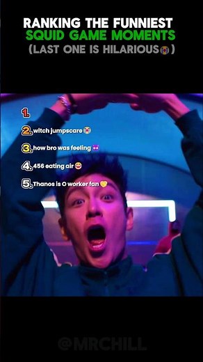 Ranking the Funniest Squid Game Moments: PART 4 😂🦑