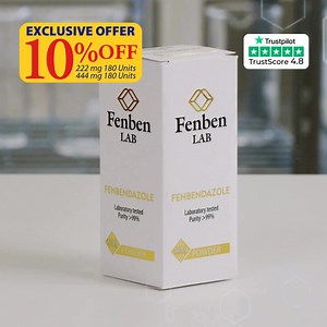 Exclusive offer on our premium 222 mg and 444 mg capsules! Get 10% OFF on all 180-unit bottles. Laboratory-tested, European-made quality. | Fenben Lab