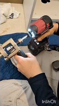 フレキ管のツバ出し工具！インパクトドライバーを使うタイプ #オタクな大工 #wood #施工