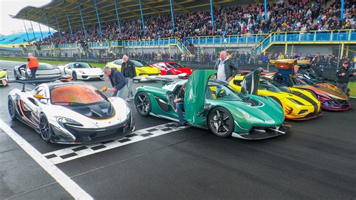 The ultimate $50M hypercar gathering in the Netherlands