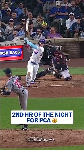 Second home run of the night, 44 home runs on the season ... HAVE A NIGHT, PETE CROW-ARMSTRONG!
