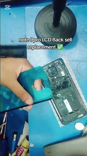 note 9pro LCD bascksell replacement ✅ #sorts #mobilereparingclasses #foryou #repair