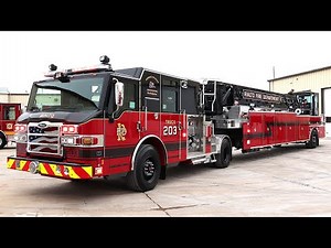 Ascendant® 107’ Heavy Duty Tractor Drawn Aerial – Rialto Fire Department, CA