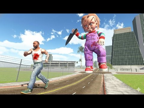 FRANKLIN FOUND GIANT CHAKKI THE DON IN INDIAN BIKE DRIVING 3D GAME 