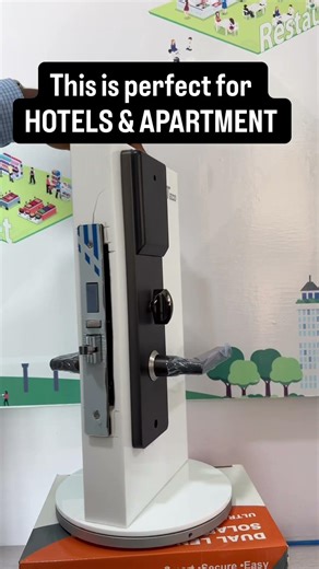 Smart Hotel Door Lock System | ZKTeco Key Card Lock Demo #zkteco #hotellock #smartdoorlock #card