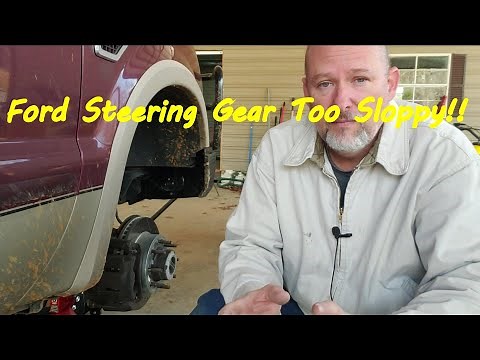 2008 F250 Steering Gear Adjustment